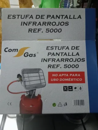 Estufa portátil de gas