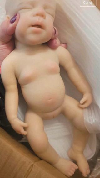Muñeca Bebé Reborn Silicona 33cm