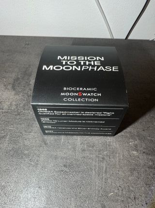 Omega x Swatch Speedmaster Moonswatch Nero