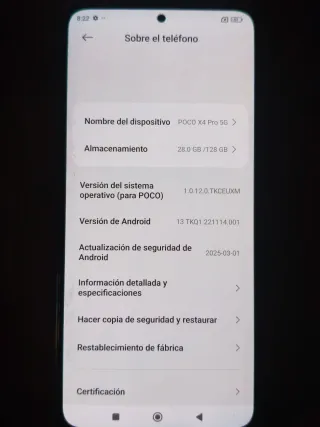 POCO X4 PRO 5G Azul