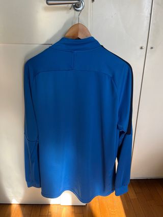 Felpa Nike Football Training Sport Dri-Fit Blu