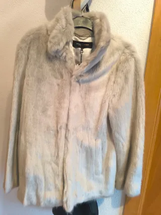 Abrigo H&M Gris Talla M