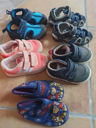Lote Calzado Infantil Talla 21