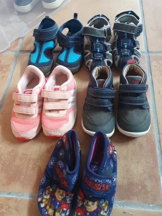 Lote Calzado Infantil Talla 21