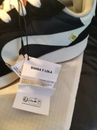 Zapatillas Bimba y Lola nuevas en su embalaje orig