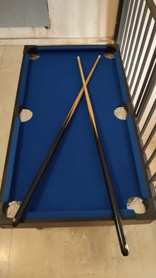 Mesa Multijuego 3 en 1: Billar, Hockey, Ping Pong