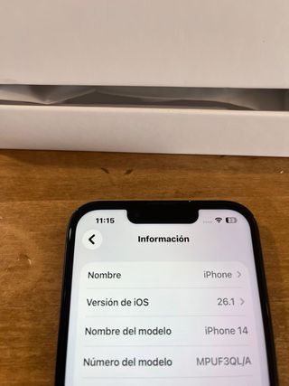 iPhone 14 128GB Negro Libre iCloud