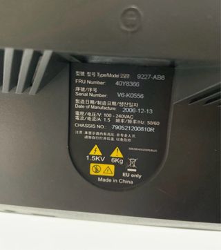 Monitor Lenovo ThinkVision 17 pollici