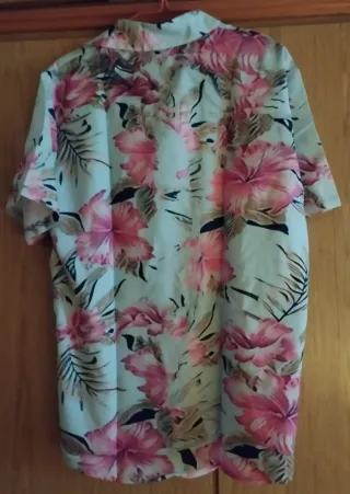 Camisas Hawaiana Floral