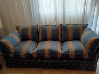 Sofá 204cm + Sofá 150cm + Mesa + Lámpara