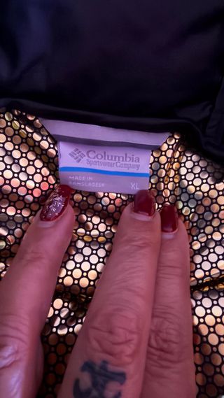 Chaqueta Columbia Negra Hombre omni-heat  infinity