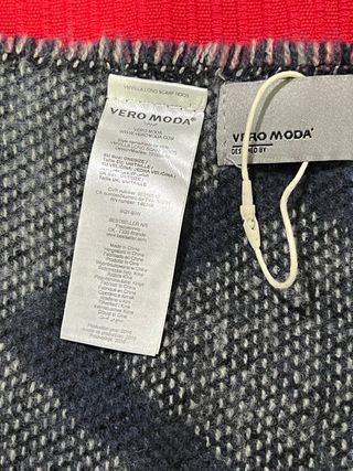 BUFANDA MANTA NUEVA DE VERO MODA ECHARPE CHAL