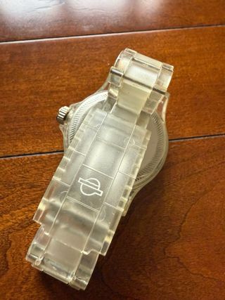 Reloj Marea Hombre 41027 Azul y transparente