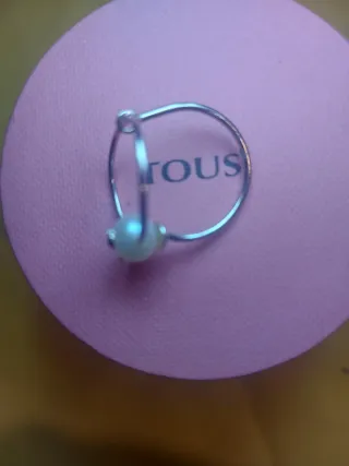 Anillo Tous Plata Perla
