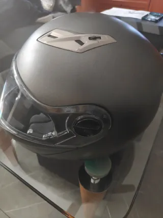 Casco Moto LS2 Modular Gris