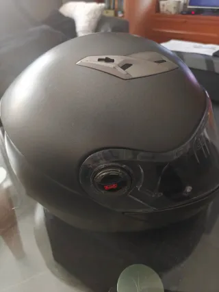 Casco Moto LS2 Modular Gris