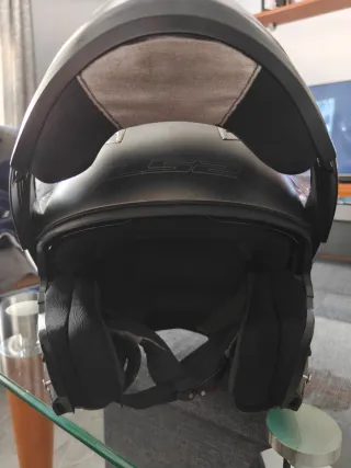 Casco Moto LS2 Modular Gris