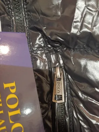 Casaco Polo Ralph Lauren Preto Brilho Gorham