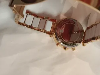 Reloj Michael Kors Dorado y Blanco