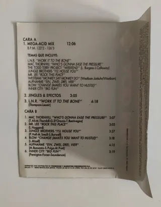 Cassette Acid Mix Dance Electro