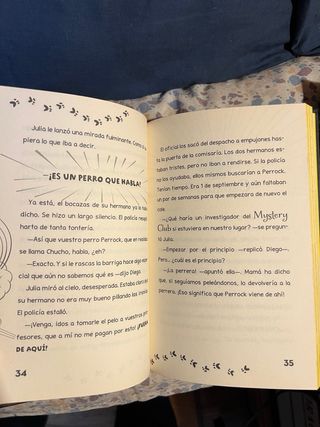 Perrock Holmes 1 y 2 – como nuevos – pack libros j