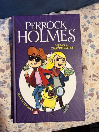 Perrock Holmes 1 y 2 – como nuevos – pack libros j
