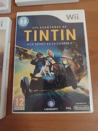 Juegos Wii: Iron Man, Star Wars, Tintin y más 5€/u