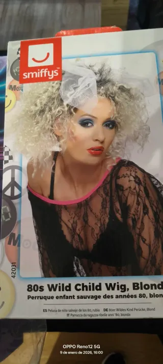 Disfraz Auténtico 70s Chic Talla M