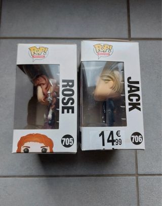 Funko Pop Titanic Rose 705 funko Jack 706