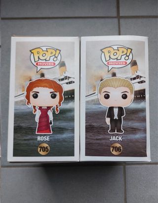 Funko Pop Titanic Rose 705 funko Jack 706