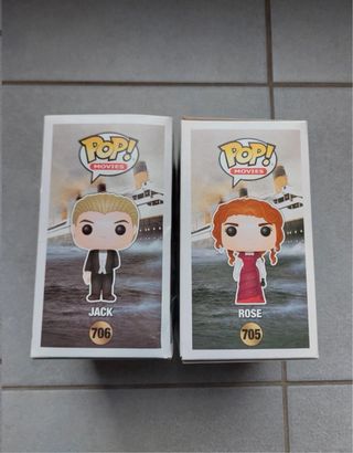 Funko Pop Titanic Rose 705 funko Jack 706