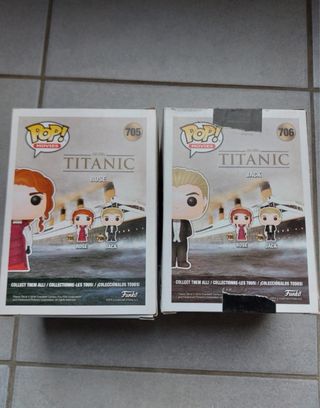Funko Pop Titanic Rose 705 funko Jack 706