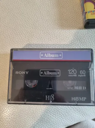 2 Cintas Video Sony Hi8 120min