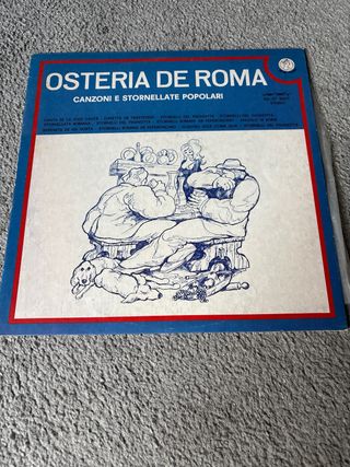 Dischi in vinile: Osteria de Roma, Roma Canta