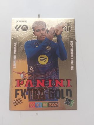 Panini Extra Gold Lamine Yamal 2025