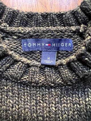 Jersey Tommy Hilfiger Verde Oliva