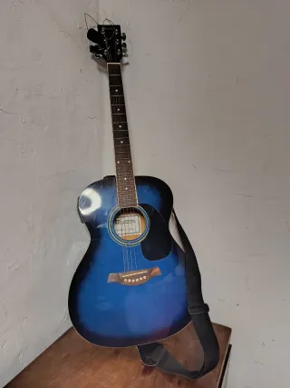 Guitarra Dimavery azul