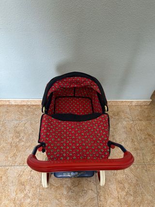 Carrito de muñecas infantil