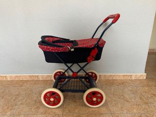 Carrito de muñecas infantil