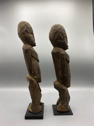 Pareja Figuras Lobi Burkina Faso