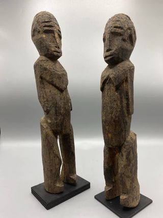 Pareja Figuras Lobi Burkina Faso