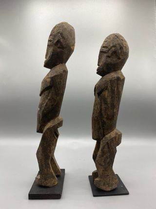 Pareja Figuras Lobi Burkina Faso