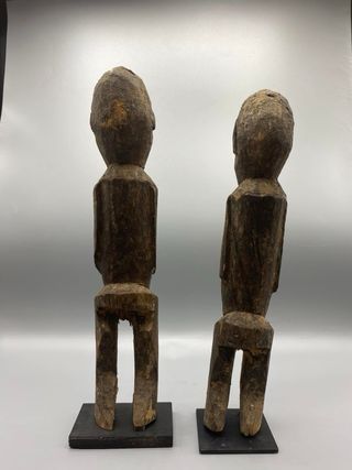 Pareja Figuras Lobi Burkina Faso