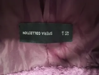 Abrigo mujer fucsia Sfera