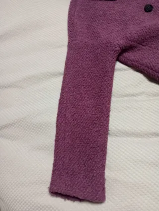 Abrigo mujer fucsia Sfera