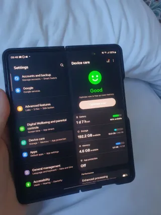 Samsung Galaxy Z Fold 3 Negro