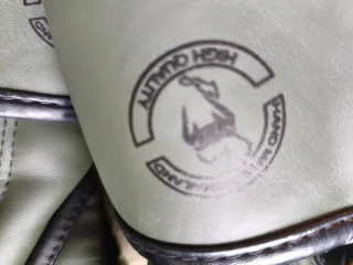 Guantes kick boxing Boxeo Venum elite evo Verde y