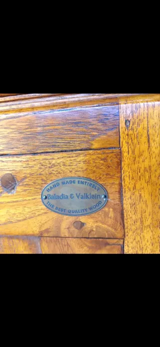 Aparador madera maciza colonial artesanal – Único