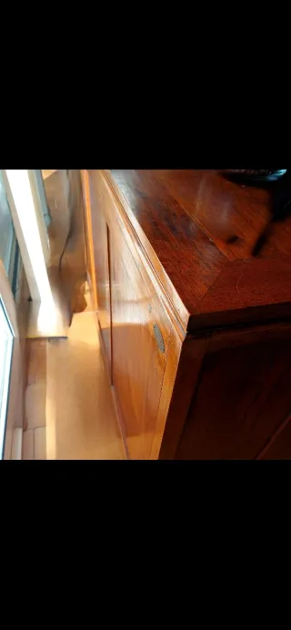 Aparador madera maciza colonial artesanal – Único