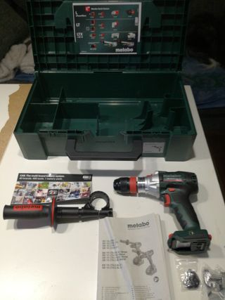 Taladro percutor metabo sb 18 ltx bl q i